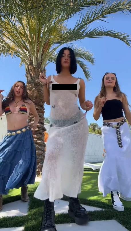 Charli DAmelio Coachella Dress Controversy 